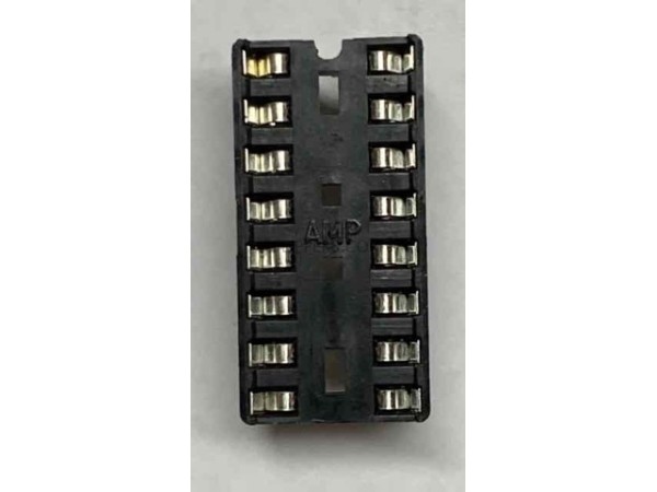 16 Pin IC Socket - dual wipe <br>(Part #IC_Socket_16)