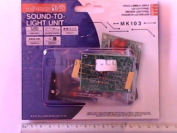 Sound-to-light unit
