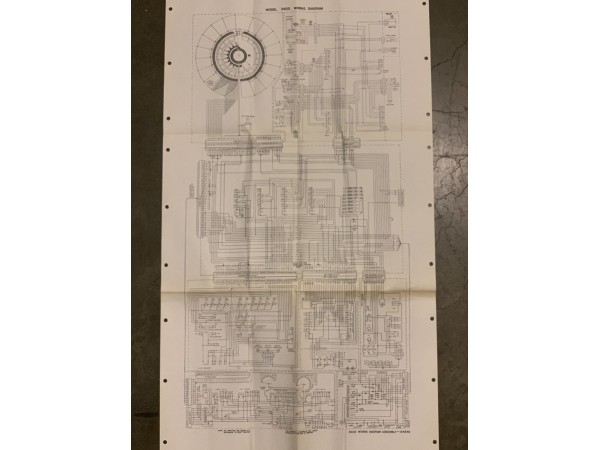 Wurlitzer (USA) Large sheet <br>(Part #Wiring and Sequence of Operation Sheets)