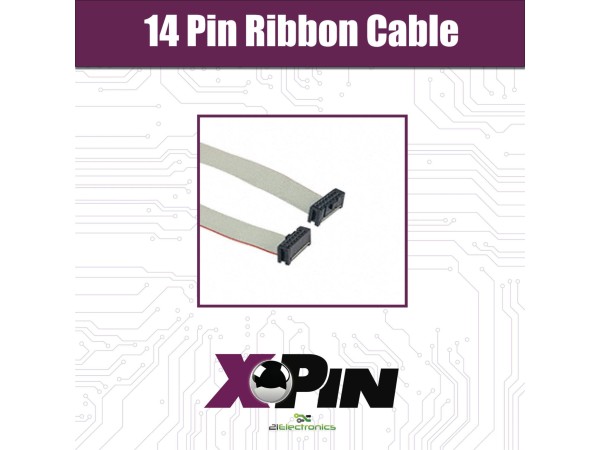 XPin-14 Pin x 12 Inch Ribbon Cable
