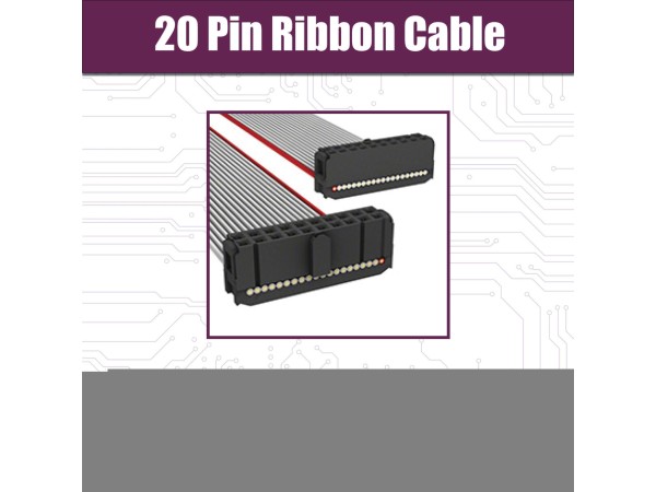 XPin-20 Pin x 12 Inch Ribbon Cable