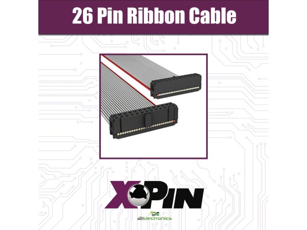 XPin-26 Pin x 12 Inch Ribbon Cable
