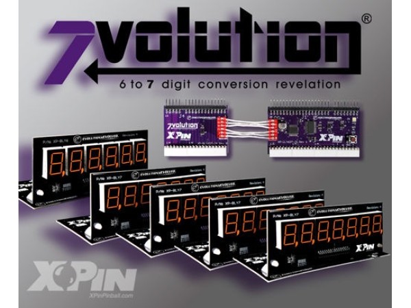 XPin Bally/Stern 7 Digit LED conversion kit