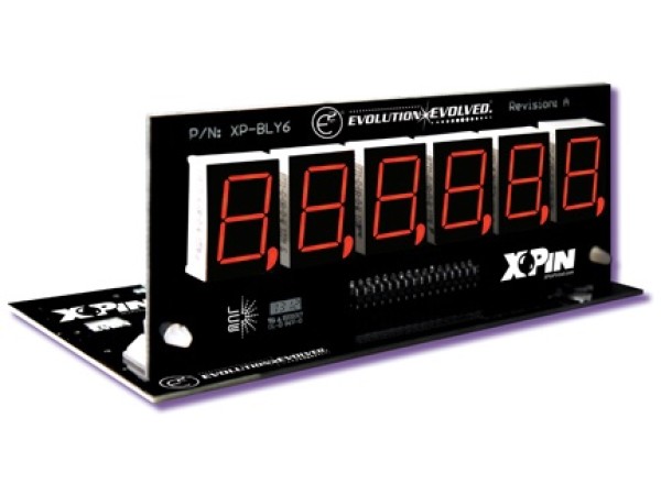 XPin Bally/Stern 6 Digit LED display - Red