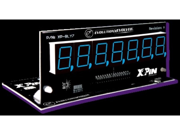 XPin Bally/Stern 7 Digit LED display - Blue