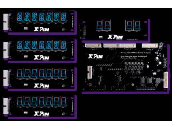 XPin Williams System 11/DE - BLUE LED Display