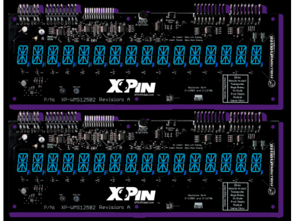 XPin Williams 12502 LED Display - Blue