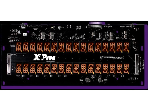 XPin LED Display: Fun House & The Machine - Bride of Pinbot